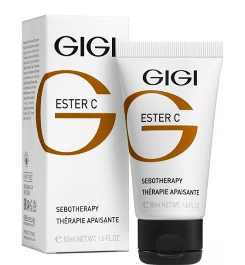 Gigi (ДжиДжи) Ester C Sebotherapy / Крем от себореи для жирной и чувствительной кожи, 50 мл