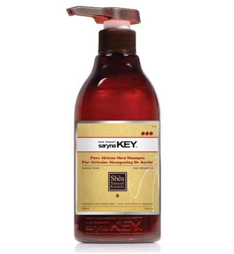 Saryna Key (Сарина Кей) Damage Repair Pure African Shea Butter Treatment Shampoo / Восстанавливающий шампунь с Африканским маслом Ши для сухих и повреждённых волос, 300 мл