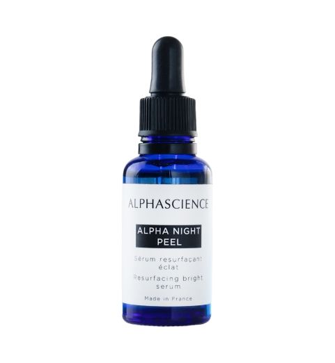 Alphascience Alpha Night Peel / Альфасьянс Ночной пилинг-сыворотка для выравнивания рельефа и тона кожи, 30 мл