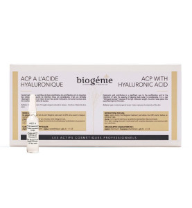 Biogenie (Биожени) A.C.P. Acide Hyaluronique / Ампулы с гиалуроновой  кислотой (PH 6,1+-0,5), 10 ампул по 2 мл