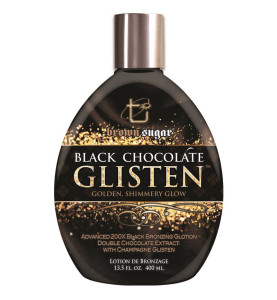 Brown Sugar Black Chocolate Glisten 200X Micro Shimmer / Сияющее крем-шампанское для загара мгновенного действия, 400 мл