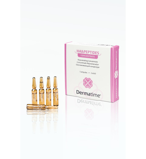 Dermatime HA & Peptides Rejuvenating Concentrate / Омолаживающий концентрат, 5*2 мл