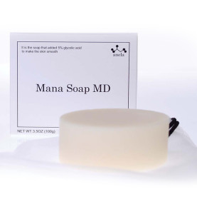 GHC Placental Cosmetic Anela Mana Soap MD (5% glycolic acid) / Мыло с гликолевой кислотой 5%, 100 г