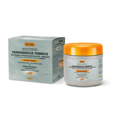 Guam Tourmaline Fangodoccia Termico / Маска для массажа в душе с разогревающим эффектом с микрокристаллами турмалина, 500г