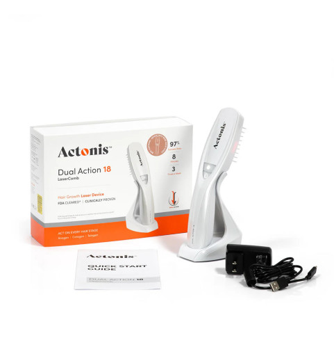 Lexington HairMax LaserComb Dual Action 18 Actonis / Лазерная расческа с 18 излучателями