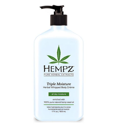 Hempz Triple Moisture Herbal Whipped Body Creme / Молочко для тела Тройное увлажнение, 500 мл