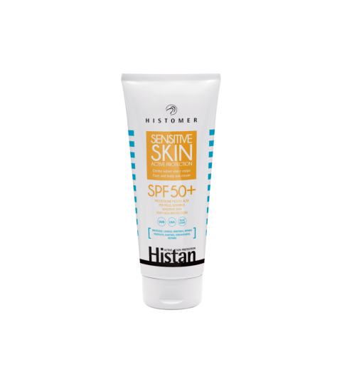Histomer (Хистомер) Histan Sensitive Skin Active Protection SPF 50+ / Солнцезащитный крем для чувствительной кожи SPF 50+, 200 мл