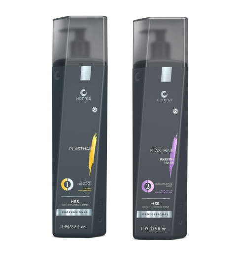 Honma Tokyo Набор Plast Hair Bixyplastia Passion Fruit, 2*1000 мл