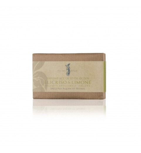 Ischia Spaeh Sapone Elicriso e Limone / Натуральное мыло с бессмертником и лимоном, 100 г