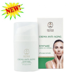 Ischia (Искья) Crema Anti - Aging Con Syn®Ake (Siero Di Vipera) / Антивозрастной крем с экстрактом гадюки, 50 мл