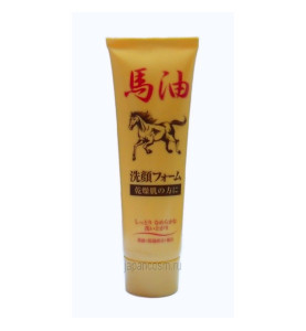 Junlove Horse Oil Facial Foam / Пенка для умывания для очень сухой кожи, 120 г