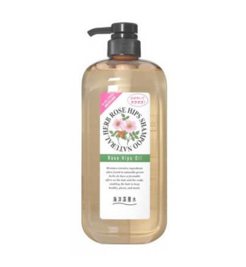 Junlove Natural Herb Shampoo / Шампунь на основе натуральных растительных компонентов (с маслом шиповника, для нормальных волос), 1000 мл