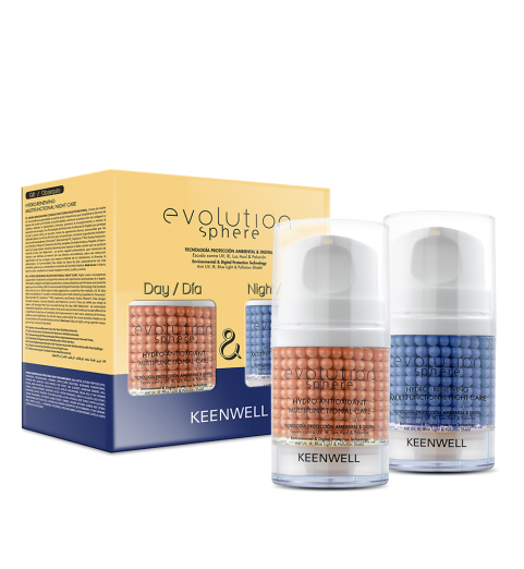 Keenwell Evolution Sphere / Антиоксидантный + Обновляющий ночной комплексы, 2*50 мл