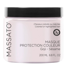 Massato Color Protection Mask / Маска для защиты пигмента окрашенных волос, 200 мл
