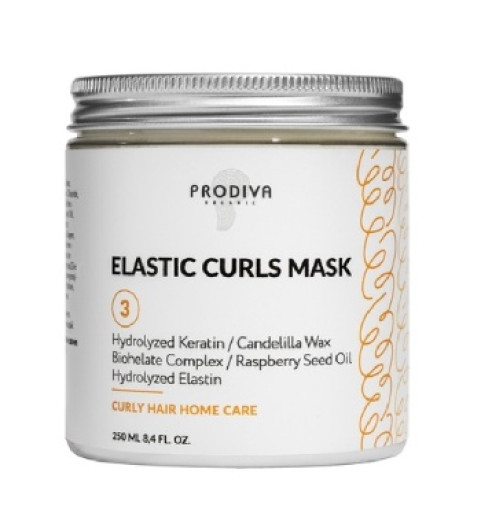 Prodiva Elastic Curls Mask / Маска для кудрявых и вьющихся волос, 250 мл