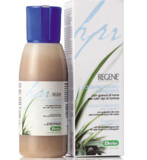Regene Scrab Pre-Sciampo Igenizzante / Скраб против перхоти с грецким орехом, 100 мл Regene Scrab Pre-Sciampo Igenizzante / Скраб против перхоти с грецким орехом, 100 мл