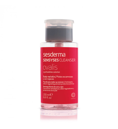 Sesderma Sensyses Cleanser Ovalis / Лосьон липосомальный для снятия макияжа для кожи склонной к покраснению и шелушению, 200 мл
