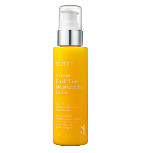 Soofee Natura Birch Tree Moisturizing Lotion / Крем - флюид увлажняющий на основе берёзового сока, 130 мл